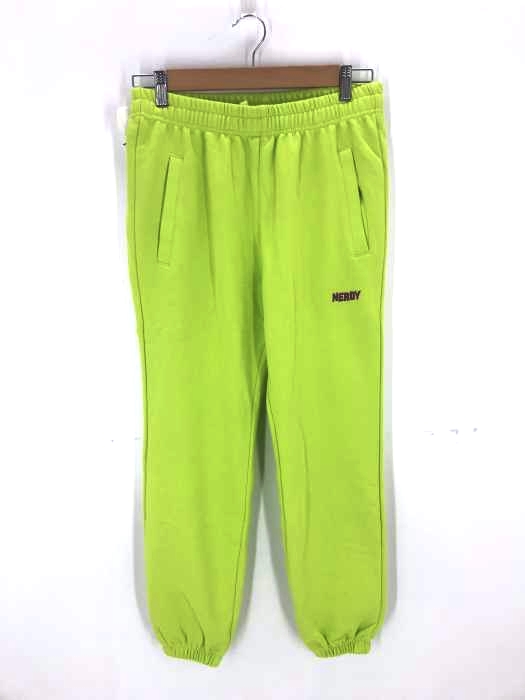 nerdy（ノルディー） NY SWEAT PANTS_GREEN_M メンズ パンツ