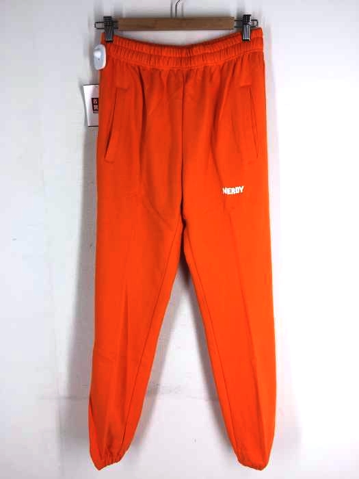nerdy（ノルディー） NY SWEAT PANTS_ORANGE_S メンズ パンツ