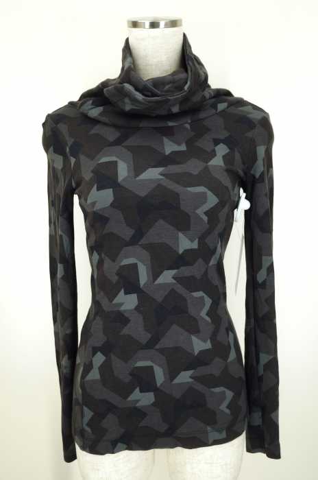 G-STAR RAW （ジースターロー） 総柄ハイネックデザイントップス レディース トップス