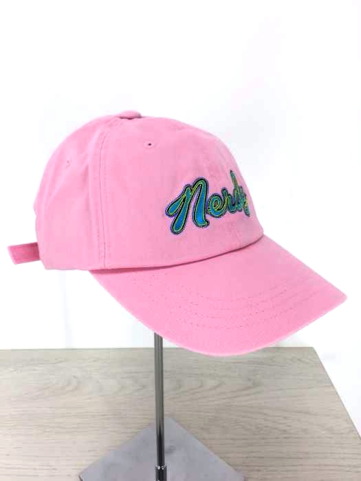 nerdy（ノルディー） Washed Multi Color Embroidery Ball Cap Pink_S メンズ 帽子