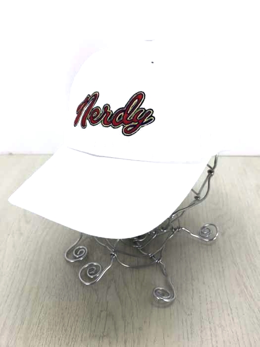nerdy（ノルディー） Washed Multi Color Embroidery Ball Cap White_M メンズ 帽子