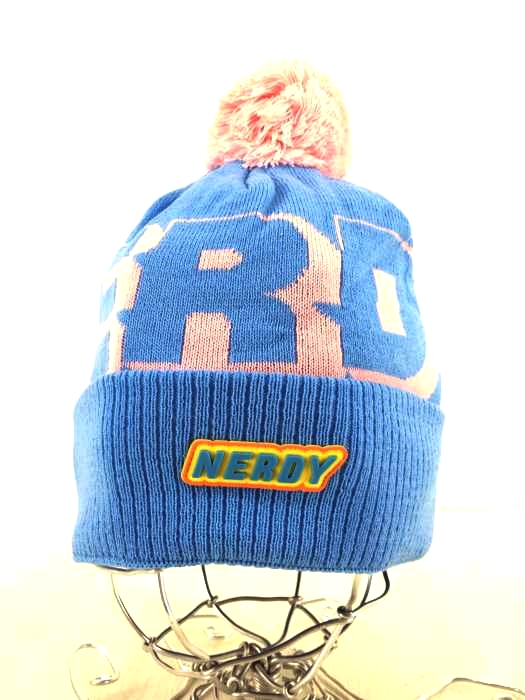 nerdy（ノルディー） Multi Color Logo Ball Beanie_Skyblue メンズ 帽子