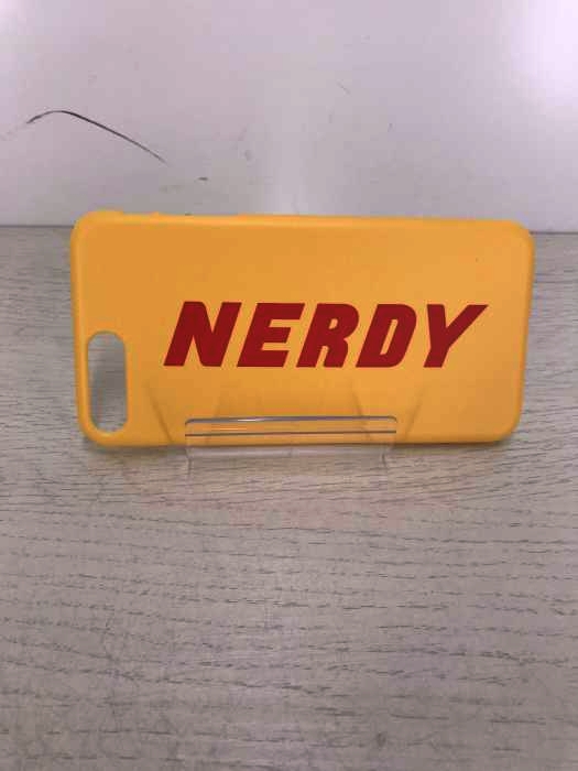 nerdy（ノルディー） Basic Logo Phone Case_Yellow_iPhone8+ メンズ ファッション雑貨