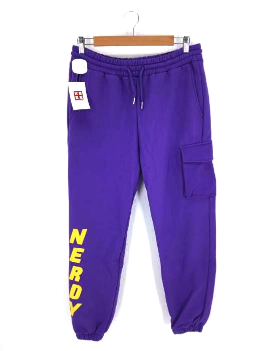 nerdy（ノルディー） Brushed Jogger Pants_Purple_L メンズ パンツ