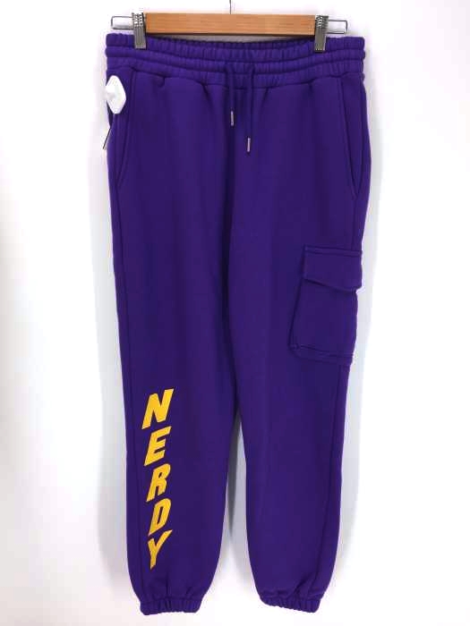nerdy(ノルディー) Brushed Jogger Pants_Purple_M メンズ パンツ