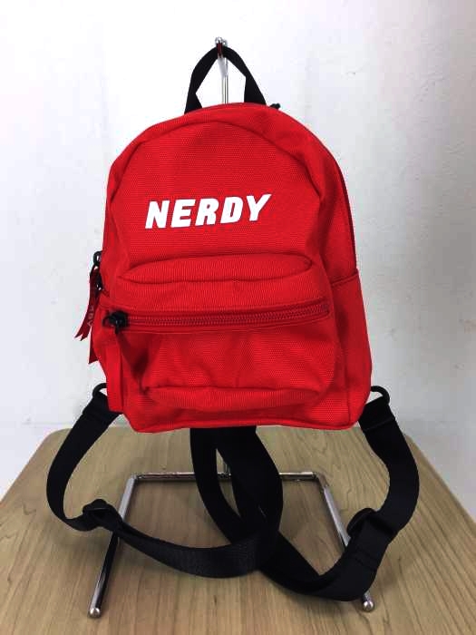 nerdy（ノルディー） 3way Mini Backpack_Red メンズ バッグ