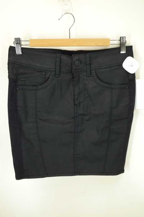 G-STAR RAW （ジースターロー） 異素材切り替えタイトスカート レディース スカート