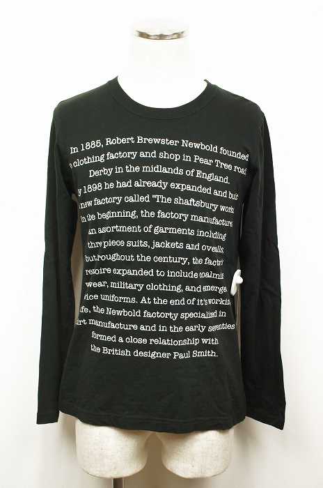 R.NEWBOLD（アールニューボールド） プリントロングスリーブTシャツ メンズ トップス