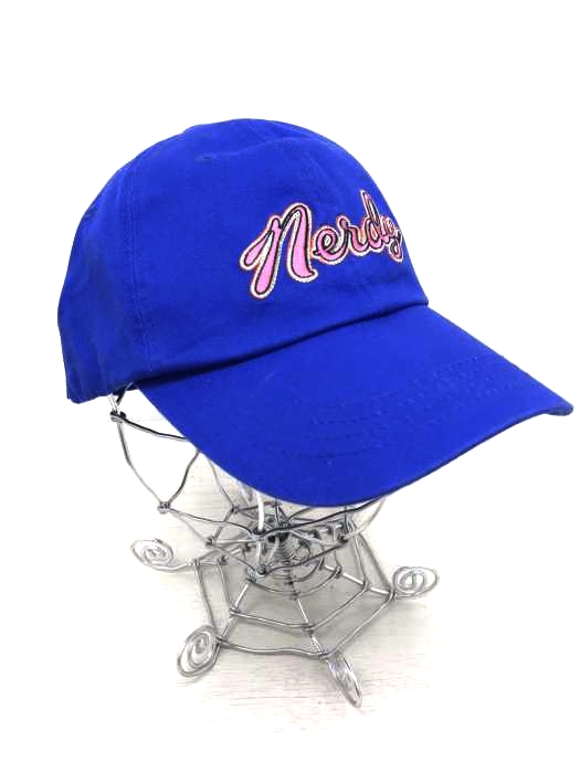 nerdy（ノルディー） Washed Multi Color Embroidery Ball Cap Blue_M メンズ 帽子