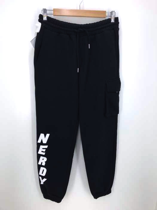 nerdy（ノルディー） Brushed Jogger Pants_Black_L メンズ パンツ