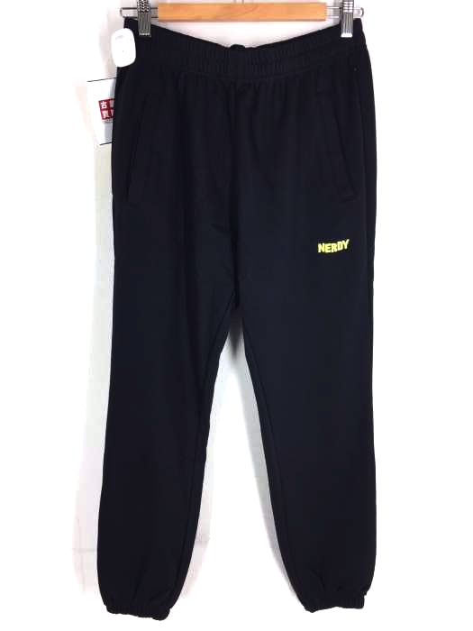 nerdy(ノルディー) NY SWEAT PANTS_BLACK_M メンズ パンツ