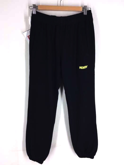 nerdy(ノルディー) NY SWEAT PANTS_BLACK_S メンズ パンツ