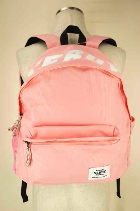 nerdy（ノルディー） Basic Logo Backpack_Pink メンズ バッグ