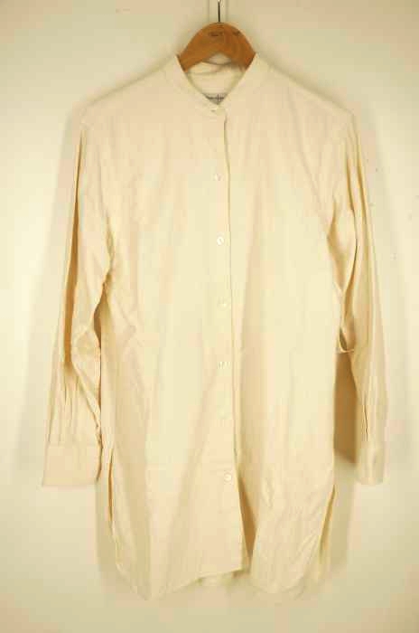 STEVEN ALAN（スティーブンアラン） COTTON FLANNEL BAND COLLAR SHIRT コットンフランネルバンドカラーシャツ レディース トップス
