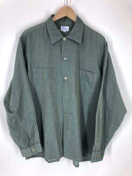 L.L.Bean(エルエルビーン) 50~60S 筆記体タグ ボックスシャツ メンズ トップス