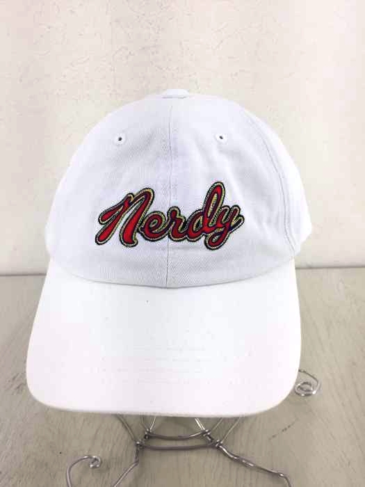 nerdy（ノルディー） Washed Multi Color Embroidery Ball Cap White_M メンズ 帽子