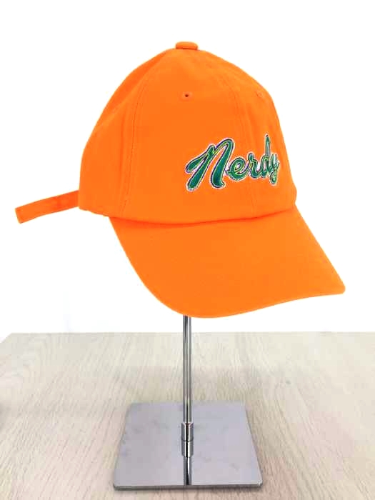 nerdy（ノルディー） Washed Multi Colot Embroidery Ball Cap Orange_M メンズ 帽子