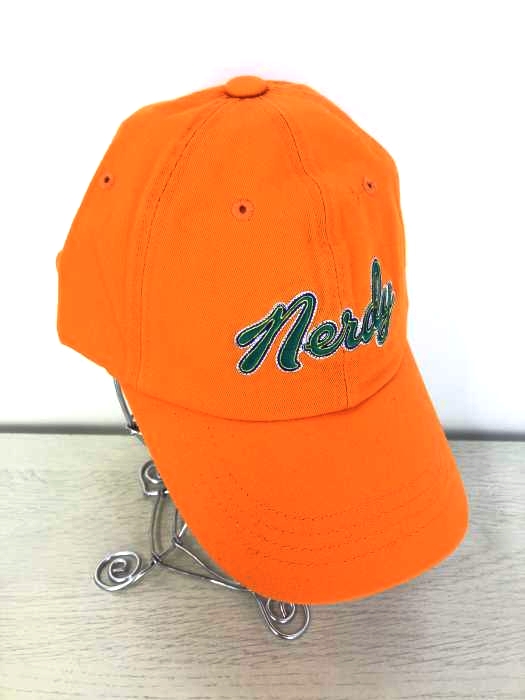 nerdy(ノルディー) Washed Multi Colot Embroidery Ball Cap Orange_S メンズ 帽子