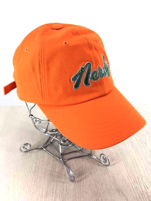 nerdy(ノルディー) Washed Multi Colot Embroidery Ball Cap Orange_S メンズ 帽子