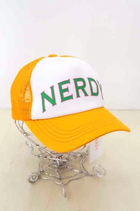 nerdy（ノルディー） MESH CAP_YELLOW メンズ 帽子
