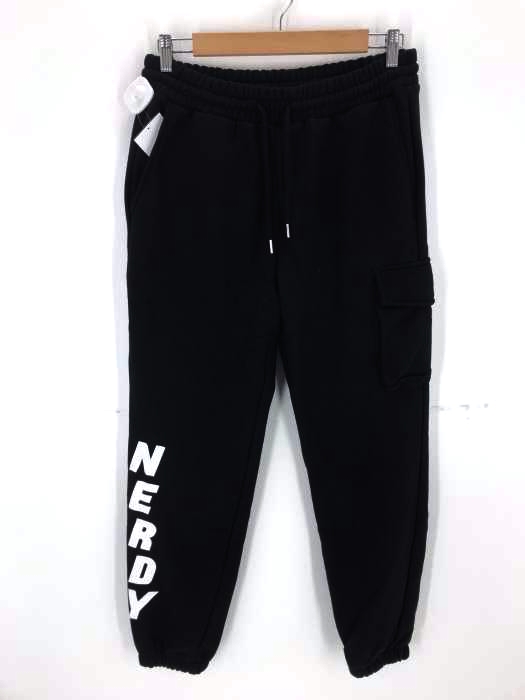 nerdy（ノルディー） Brushed Jogger Pants_Black_L メンズ パンツ