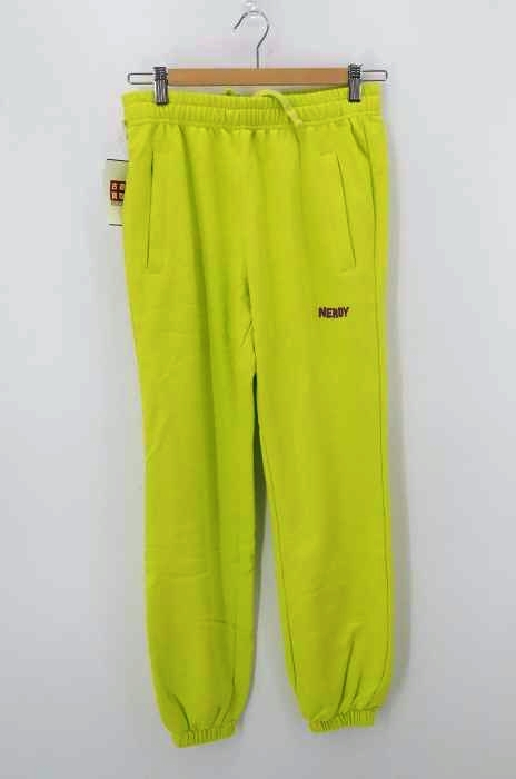 nerdy（ノルディー） NY SWEAT PANTS_GREEN_S メンズ パンツ