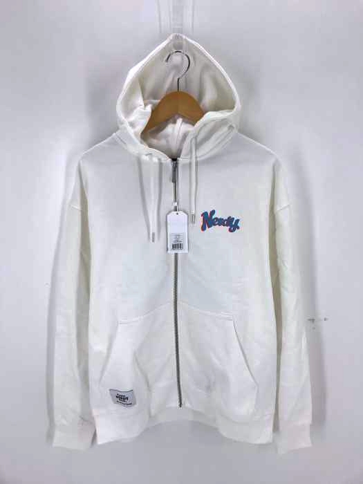 nerdy(ノルディー) Hooded Zip-Up_Cream_L メンズ トップス