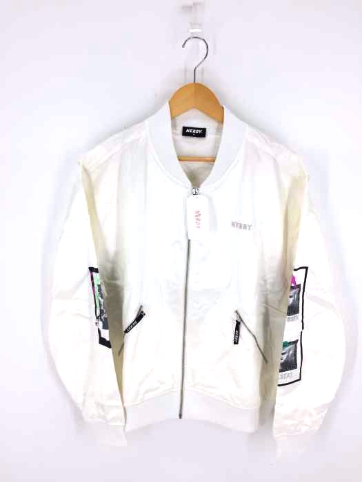 nerdy（ノルディー） BLOUSON JACKET_WHT_M メンズ アウター