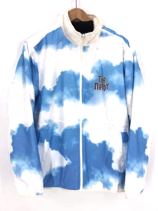 nerdy（ノルディー） Cloud Reversible Fleece Jacket_Skyblue_S メンズ アウター