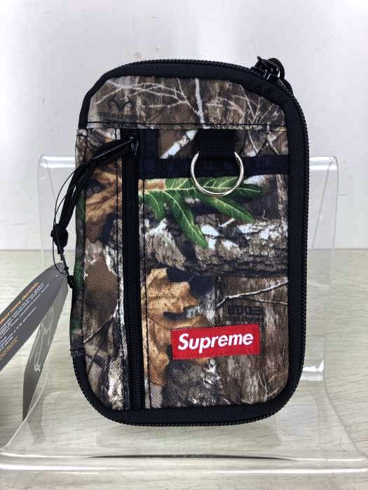 Supreme(シュプリーム) Small Zip Pouch 迷彩ジップポーチ メンズ バッグ