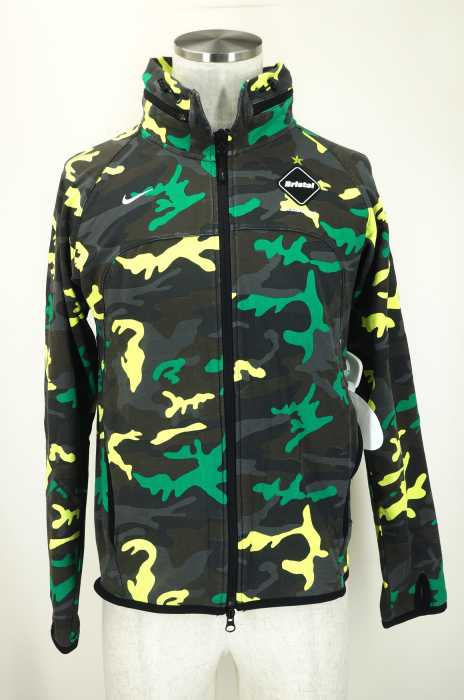 F.C.Real Bristol F.C.R.B. × NIKE （ナイキ エフシーリアルブリストル） カモ柄フーディトラックジャケット メンズ トップス