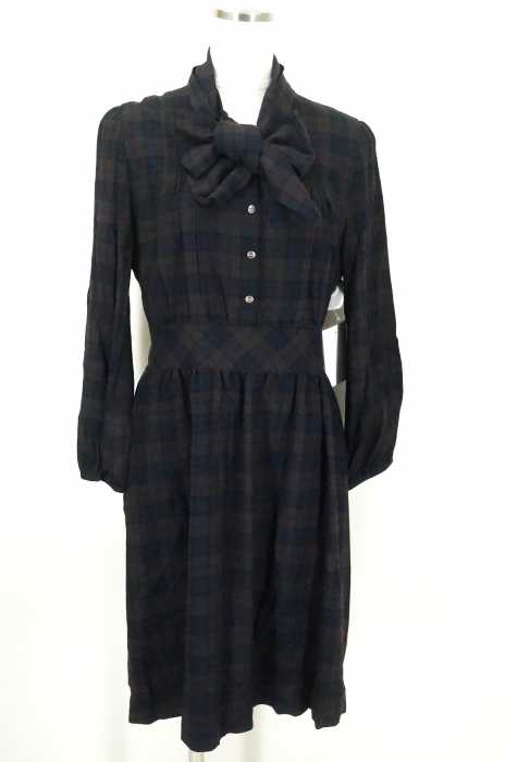 anatelier (アナトリエ) チェック柄シャツワンピース レディース ワンピース