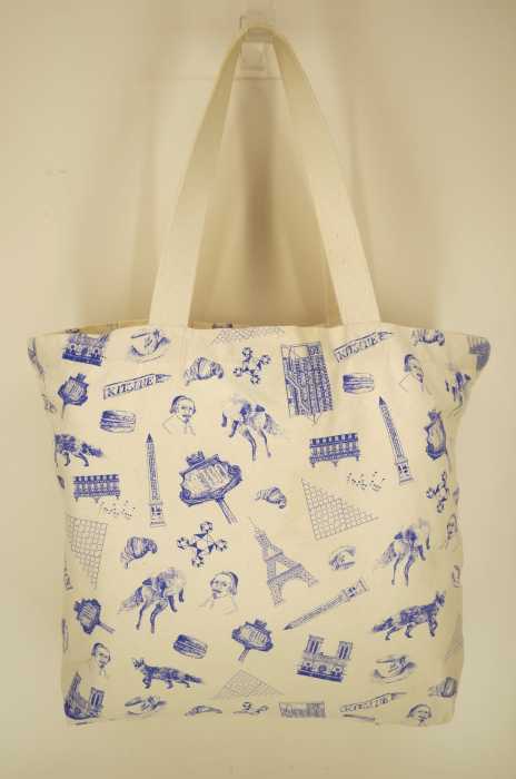 maison kitsune (メゾンキツネ) キャンバス レディース バッグ
