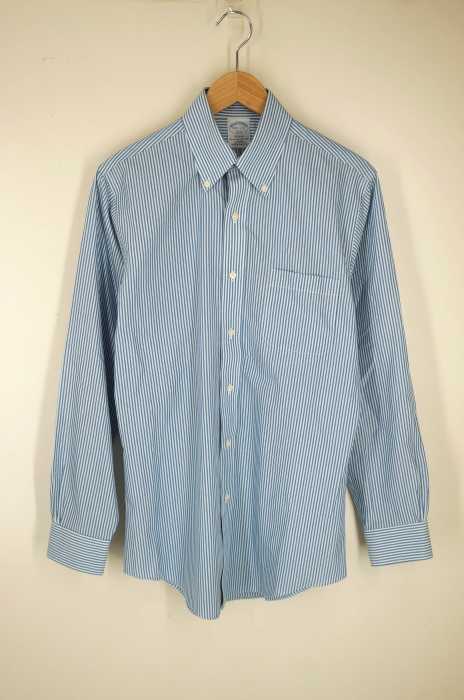 BROOKS BROTHERS（ブルックスブラザーズ） REGENT　ストライプ柄ボタンダウンシャツ メンズ トップス