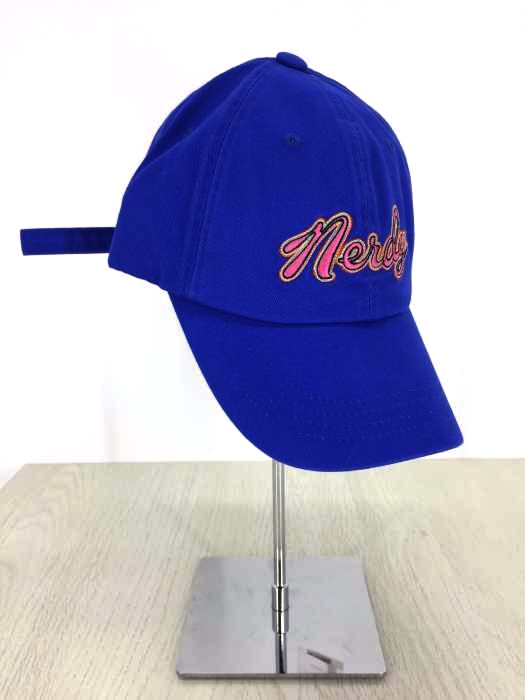 nerdy（ノルディー） Washed Multi Color Embroidery Ball Cap Blue_M メンズ 帽子