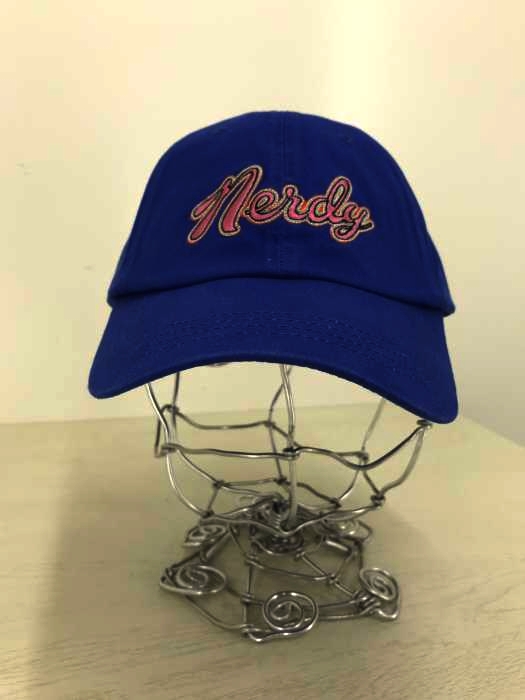 nerdy（ノルディー） Washed Multi Color Embroidery Ball Cap Blue_S メンズ 帽子