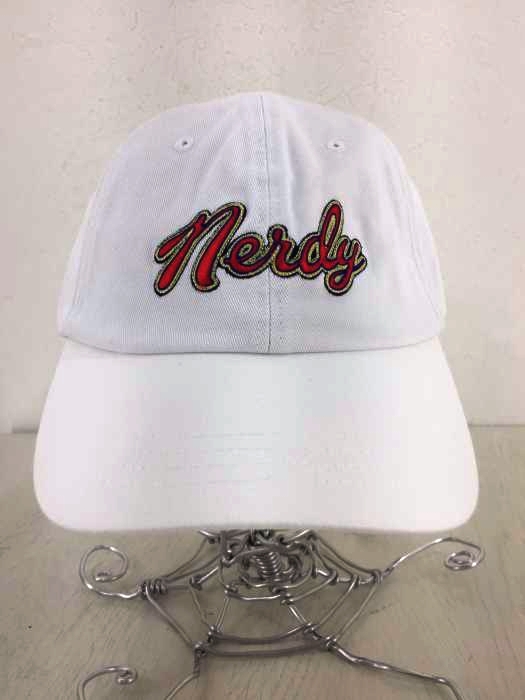 nerdy（ノルディー） Washed Multi Color Embroidery Ball Cap White_M メンズ 帽子