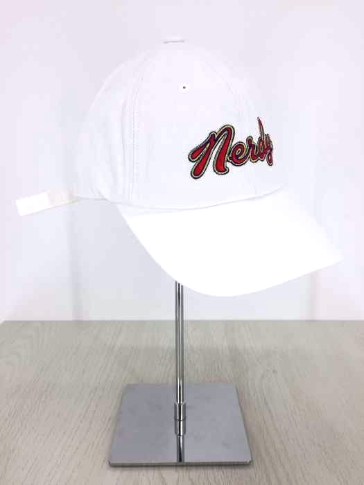 nerdy（ノルディー） Washed Multi Color Embroidery Ball Cap White_M メンズ 帽子