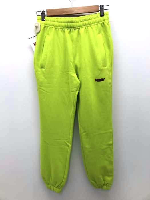 nerdy（ノルディー） NY SWEAT PANTS_GREEN_S メンズ パンツ