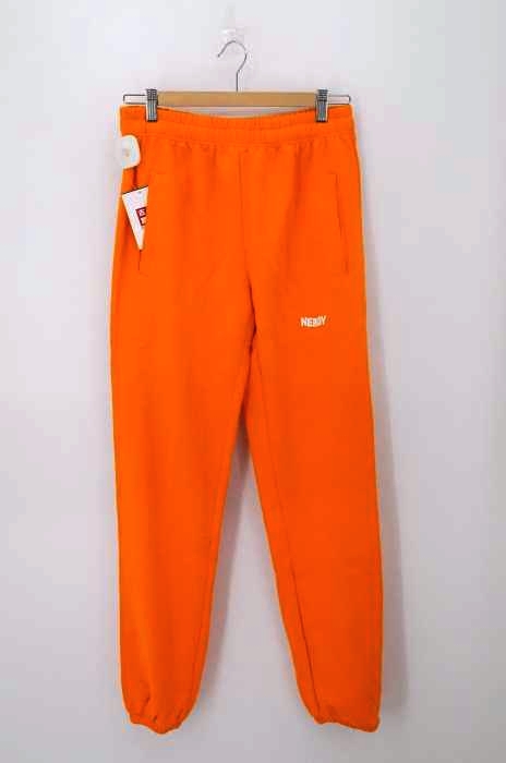nerdy(ノルディー) NY SWEAT PANTS_ORANGE_S メンズ パンツ