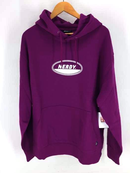 nerdy(ノルディー) NY SCOTCHLINE HOOD_PURPLE_L メンズ トップス