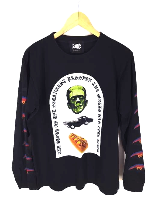 NAKID by G.V.G.V.(ネイキッドバイジーブイジーブイ) FRANKENSTEIN-L/S TEE メンズ トップス