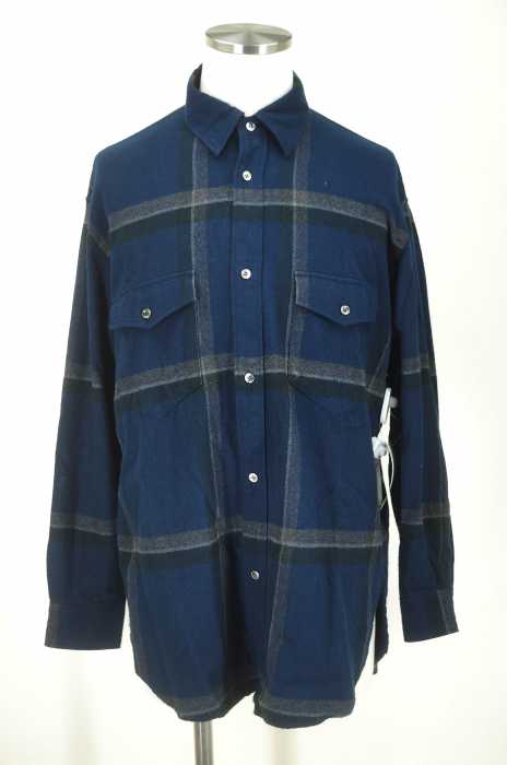 KIIT （キート） 16AW ビッグチェック フランネルシャツ メンズ トップス