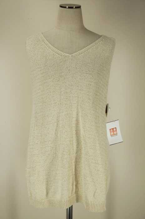 IENA （イエナ） 16SS リネン混ノースリーブニットトップス レディース トップス