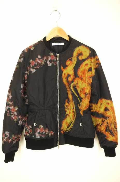 GIVENCHY （ジバンシィ） 転写プリントMA-1 ブルゾン レディース アウター