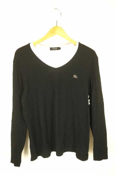 BURBERRY BLACK LABEL （バーバリーブラックレーベル） フェイクレイヤード メンズ トップス