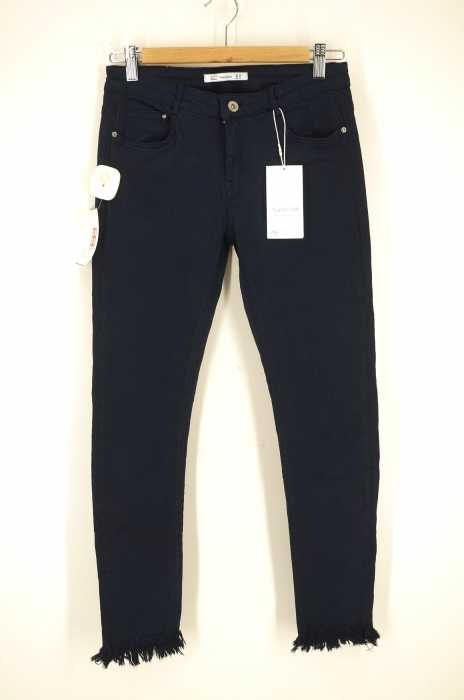 ZARA TRF （ザラティーアールエフ） カットオフスキニー レディース パンツ