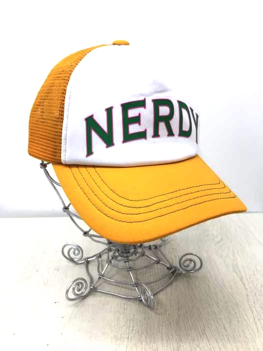 nerdy(ノルディー) MESH CAP_YELLOW メンズ 帽子