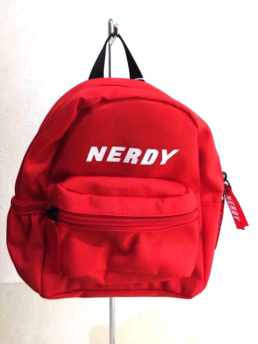 nerdy(ノルディー) 3way Mini Backpack_Red メンズ バッグ