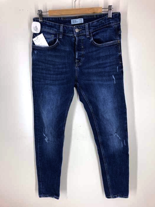 ZARA MAN（ザラマン） ダメージ加工 ストレートデニムパンツ メンズ パンツ